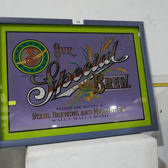 Beer brewing mirror