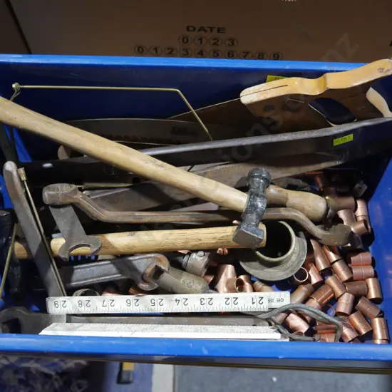 Hammer copper fittings etc