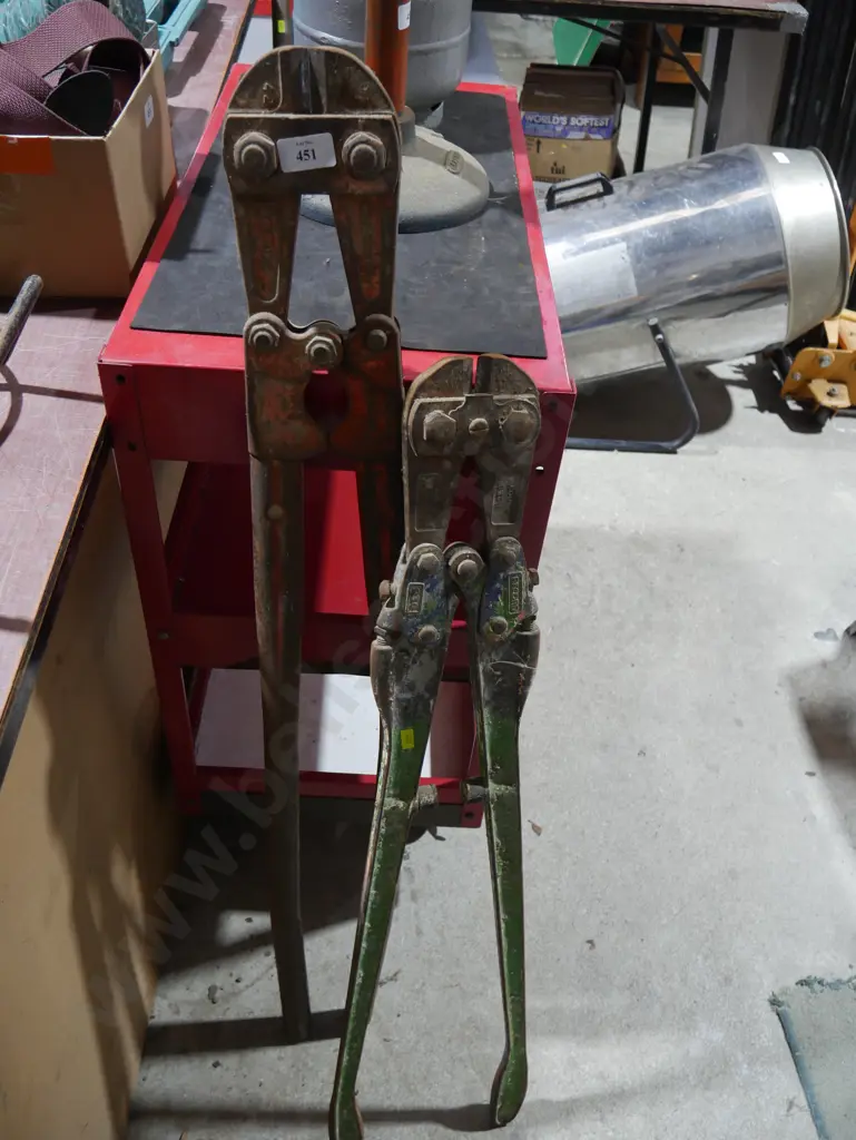 2 X bolt cutters Image 1++