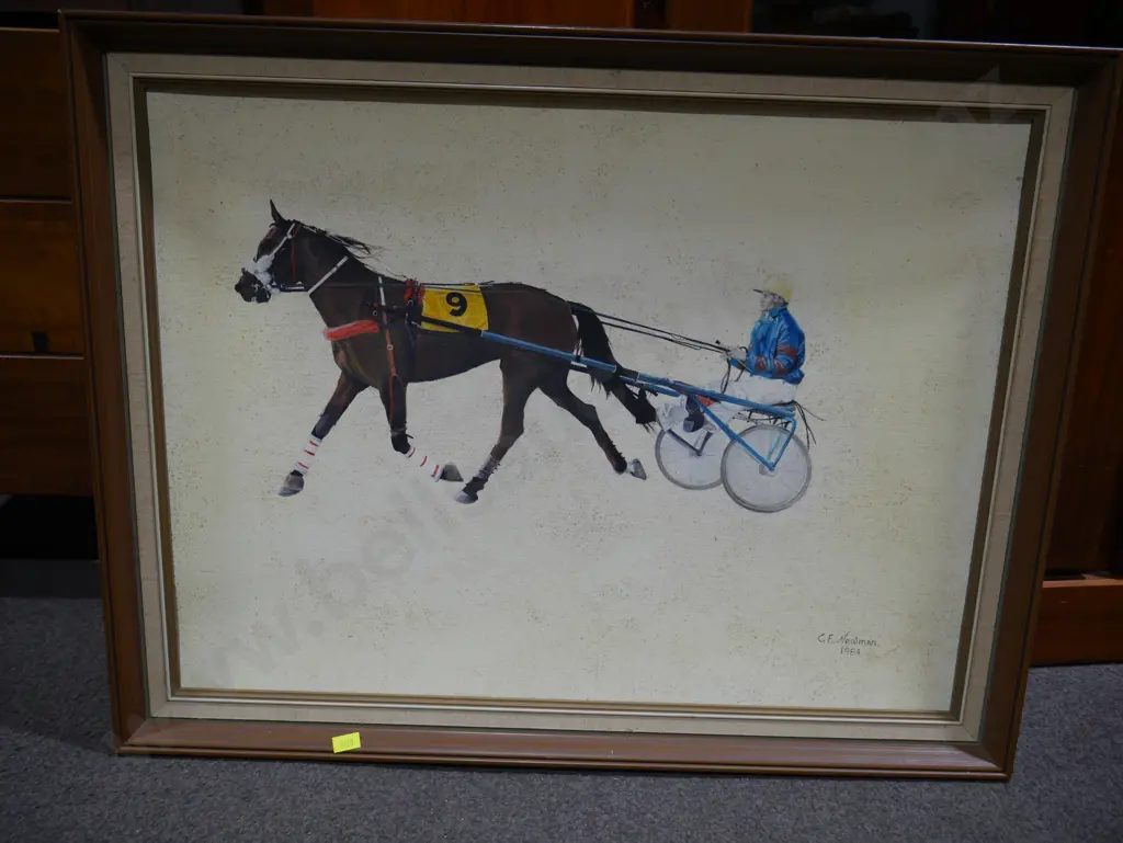 Horse racing print Image 1++
