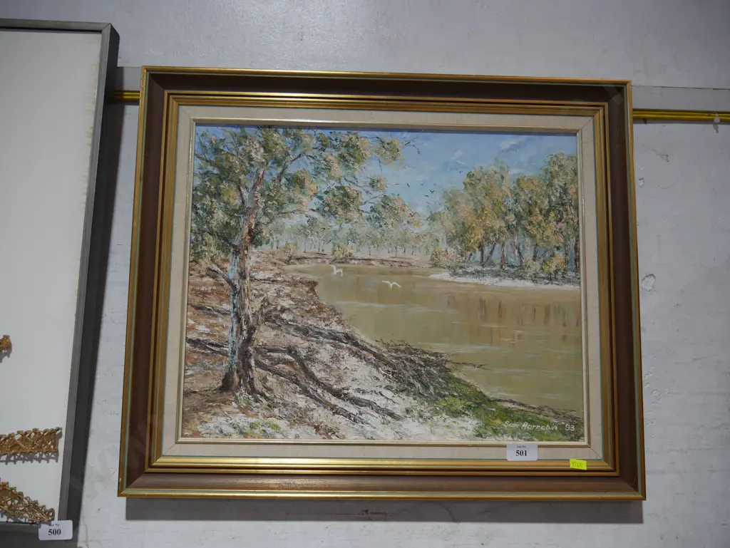 Oil painting, Sam Horrabin Image 1++