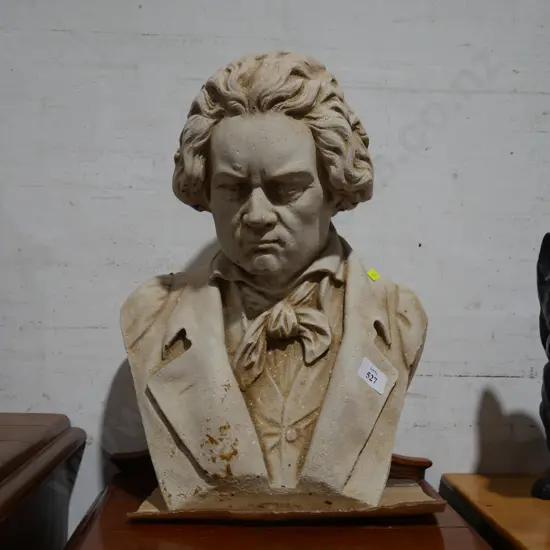 Concrete bust