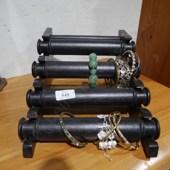 Bracelets and stand