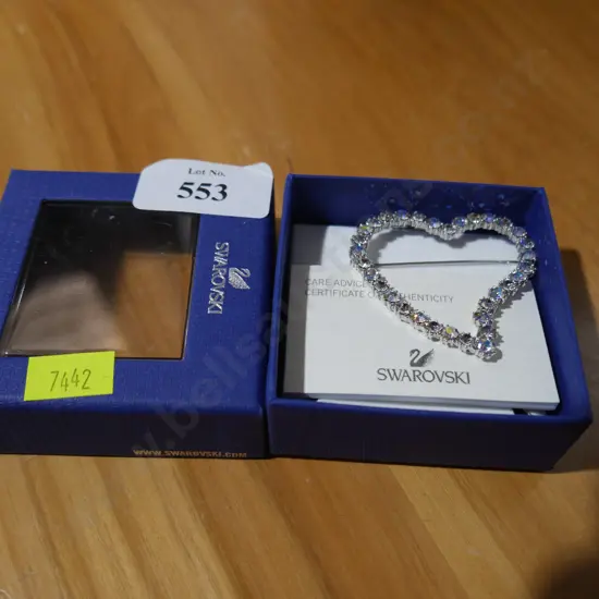 Swarovski brooch