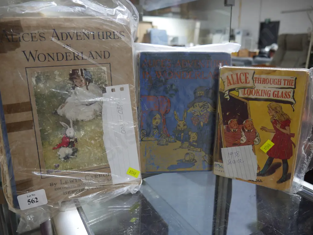 3 books Alice in wonderland Image 1++