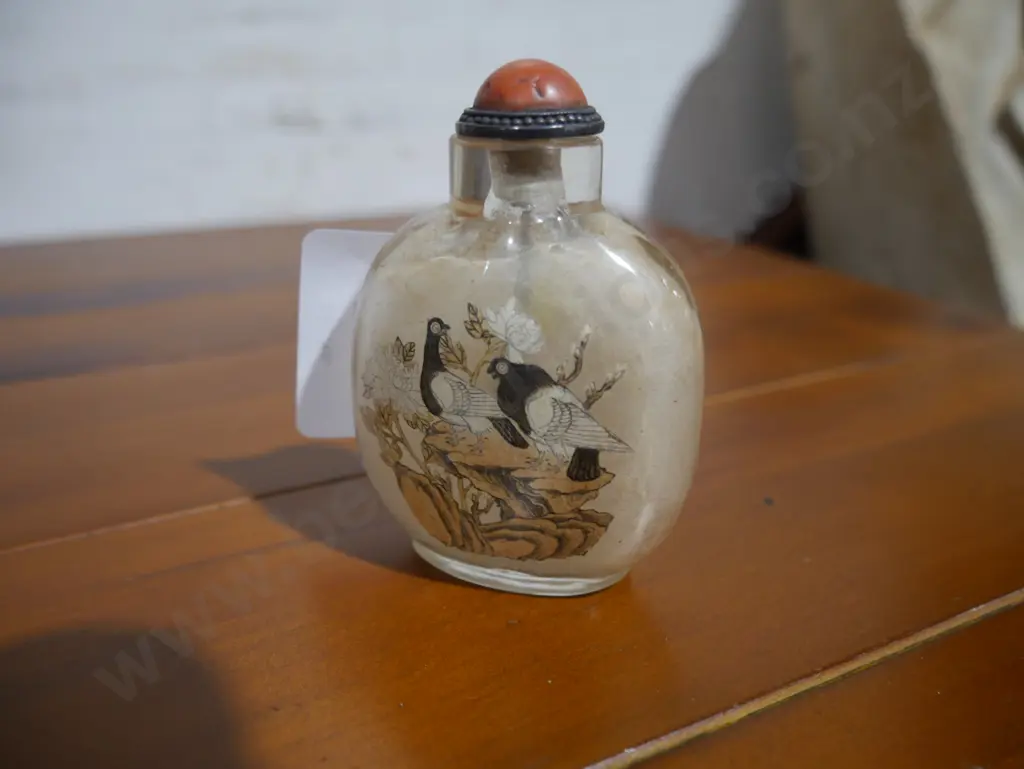 Hand painted scent bottle Image 1++