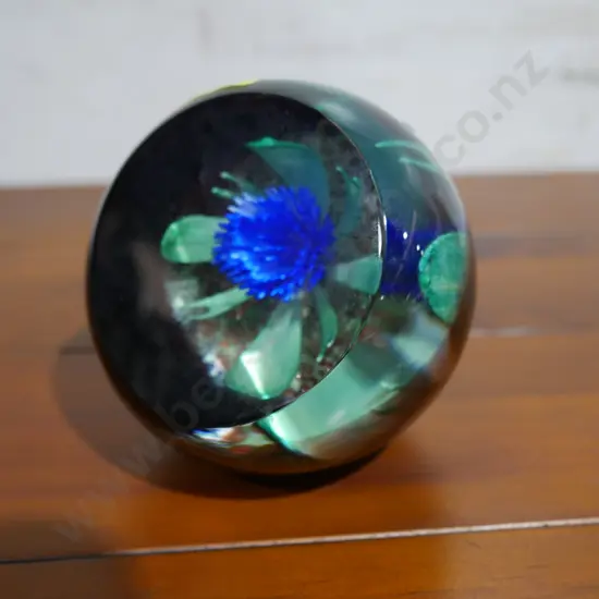 Glass paperweight