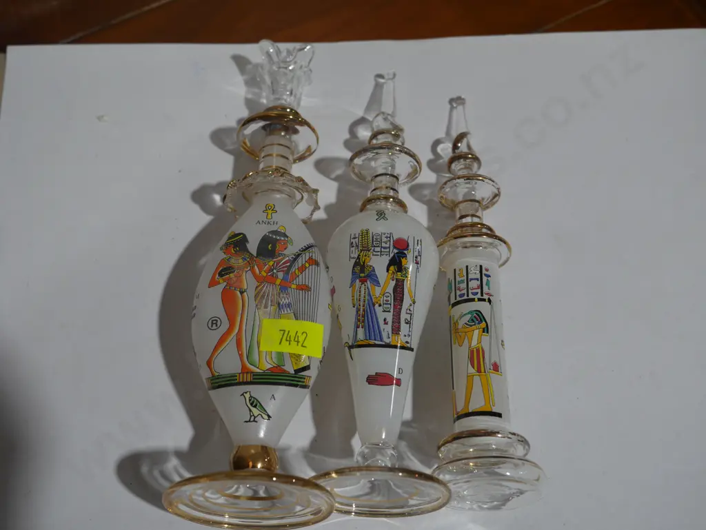 Glass scent bottles Image 1++
