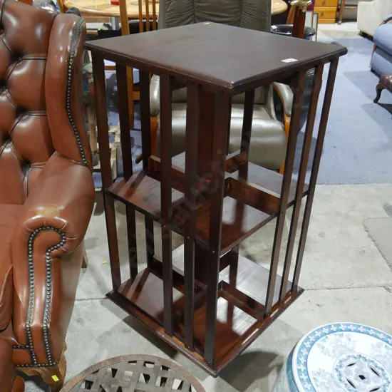Revolving bookcase