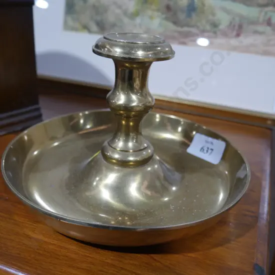 Brass candle stick