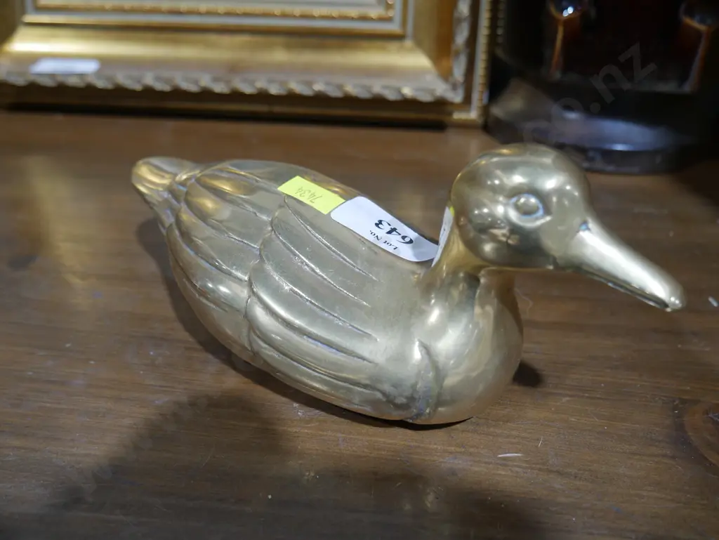 Brass duck Image 1++