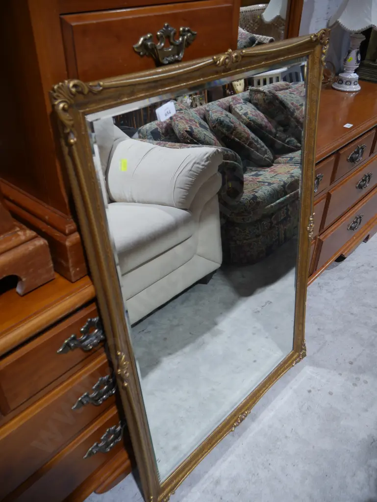 Gilt frame mirror Image 1++