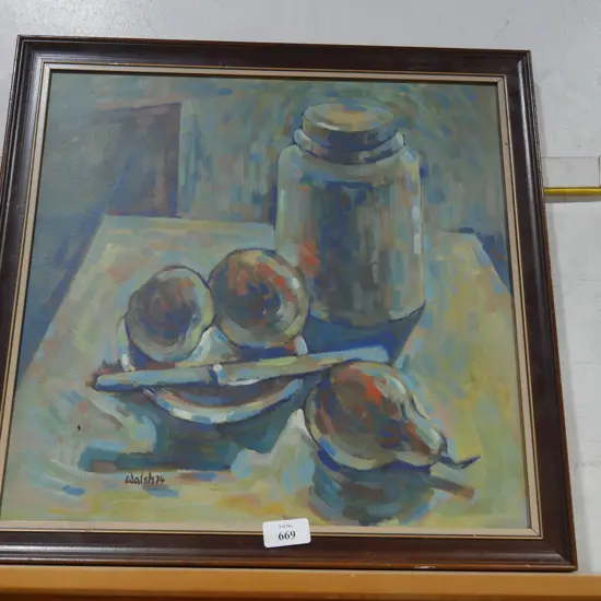 Oil painting. Walsh