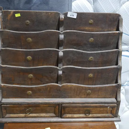 Wooden paper rack