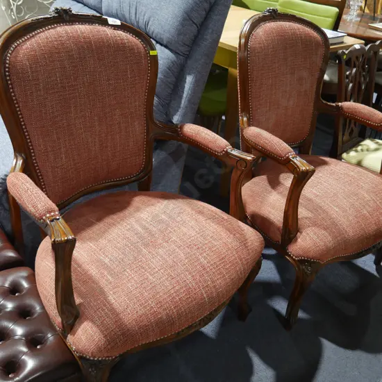 Pr arm chairs