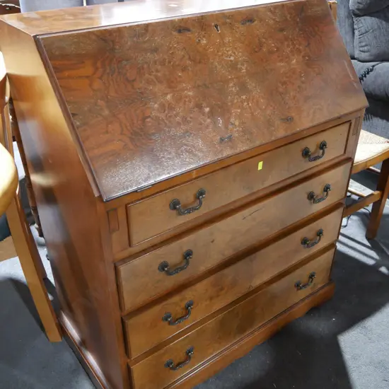 Drop front desk