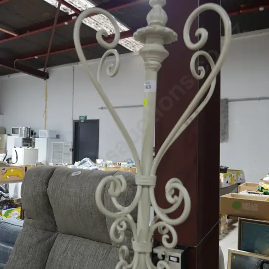Metal coat rack