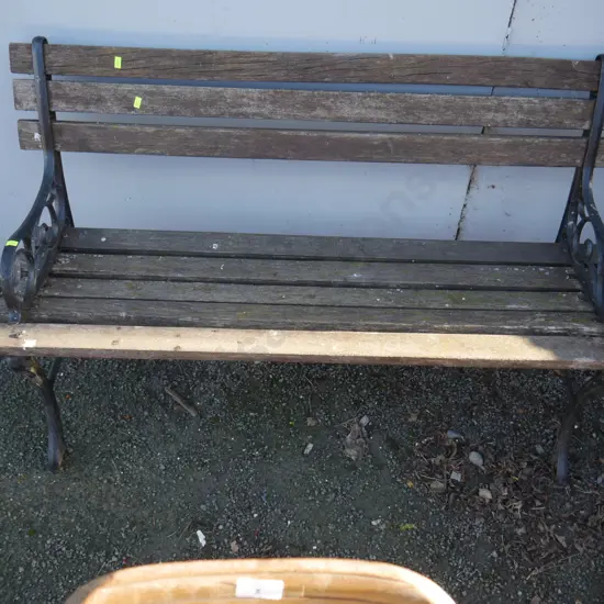 Outdoor bench