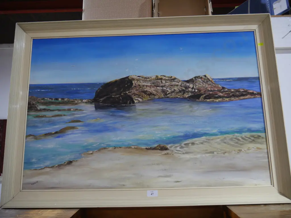 Ocean scene oil painting Image 1++