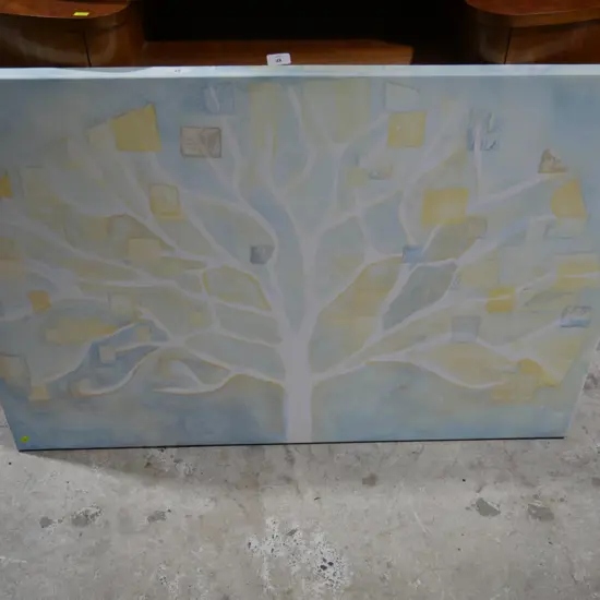 Canvas tree artwork