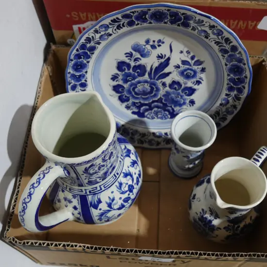 Blue and white china