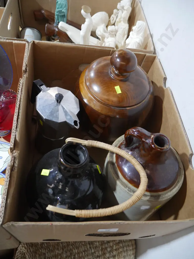 Pottery bottles, moka pot etc Image 1++