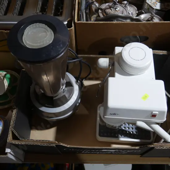 Coffee maker, blender