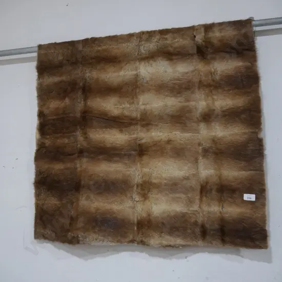 Possum skin rug