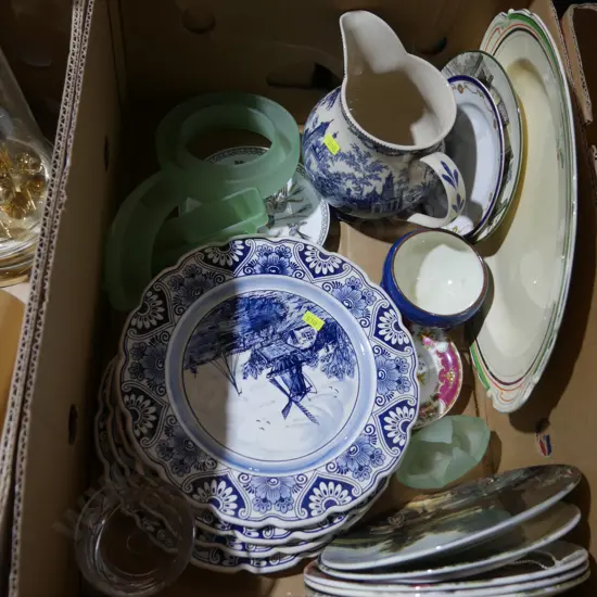 Delfts plates etc