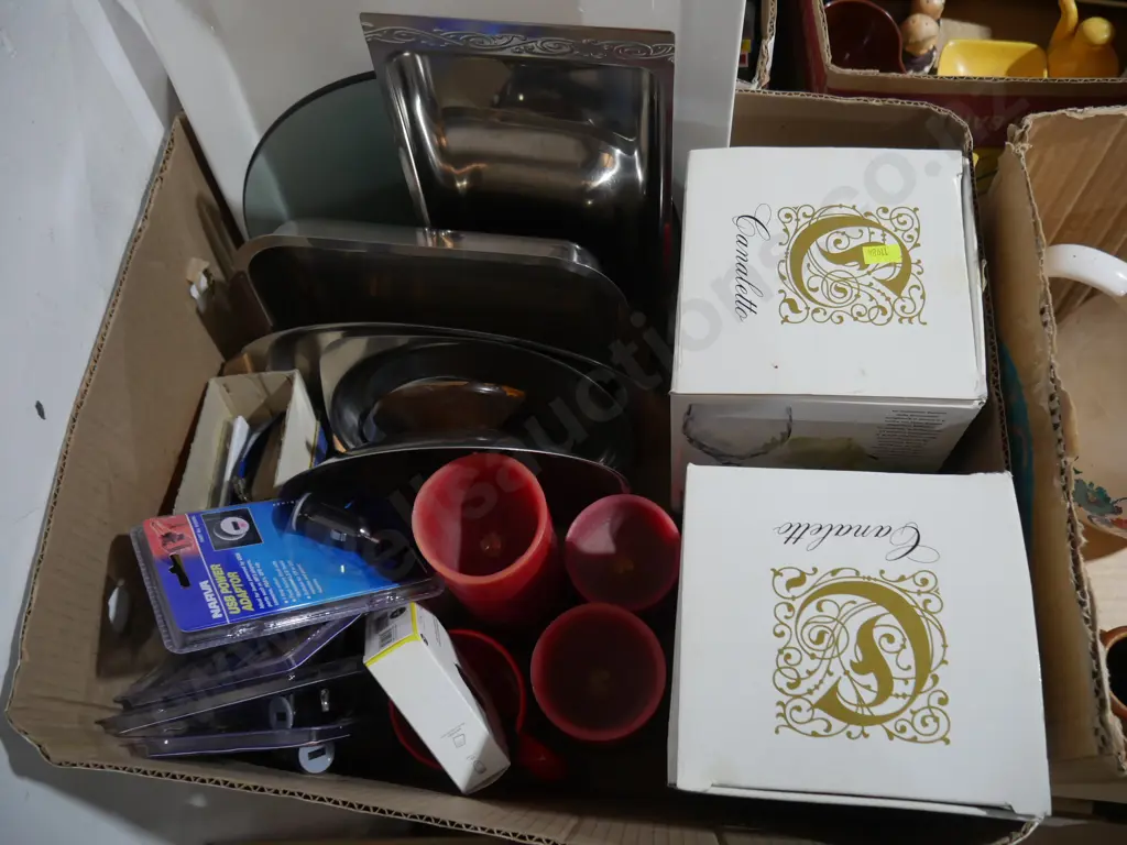 Ep trays, wine glasses etc Image 1++