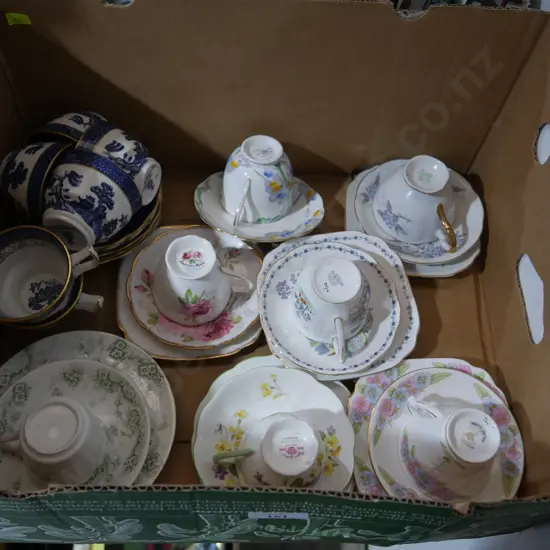 Cups and saucers