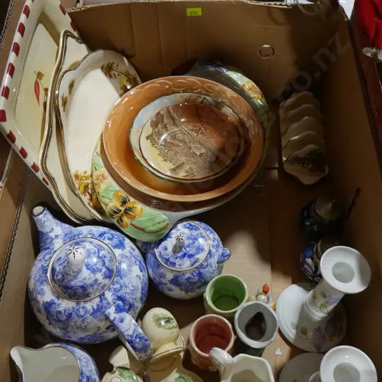 Box of china