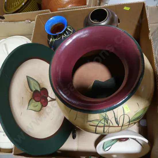 Vases etc