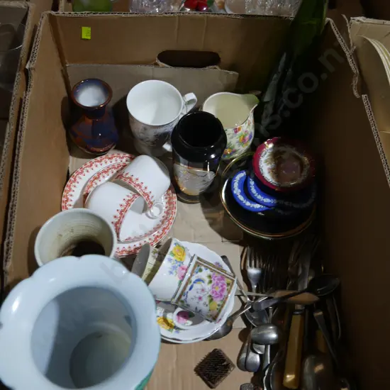 China and cutlery etc