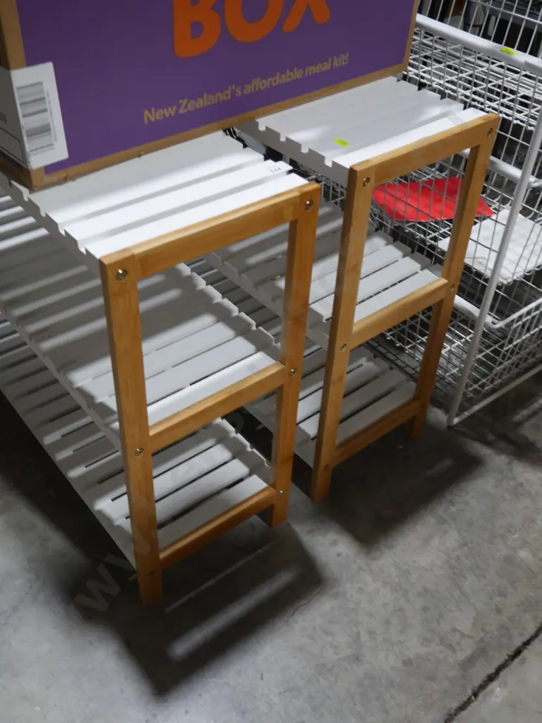 Two shoe racks Image 1++