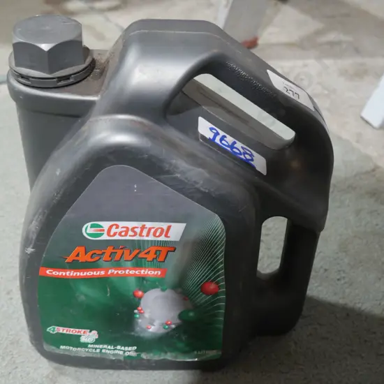 Castrol motorcycle engine oil