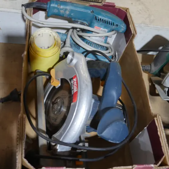 Circular saw and sander