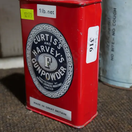 Gunpowder tin