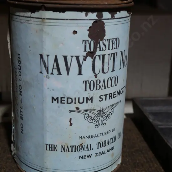 Tobacco tin
