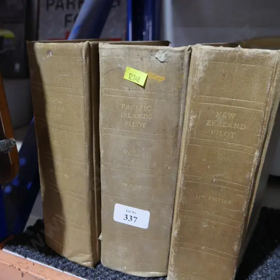 Pacific islands and New Zealand pilot books