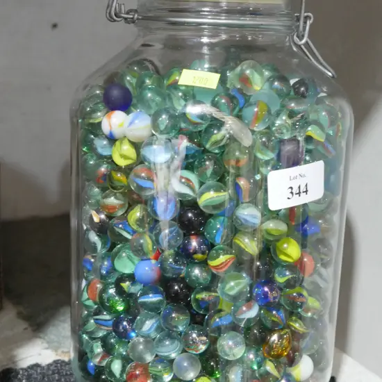 Jar of marbles
