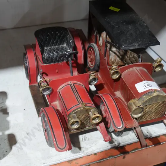 Two model cars