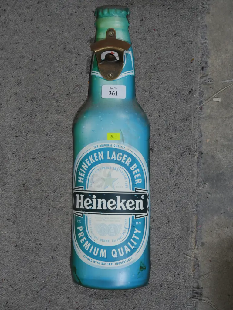 Heineken wall hanging beer opener Image 1++