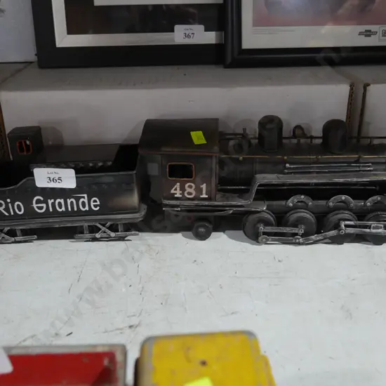 Model locomotive