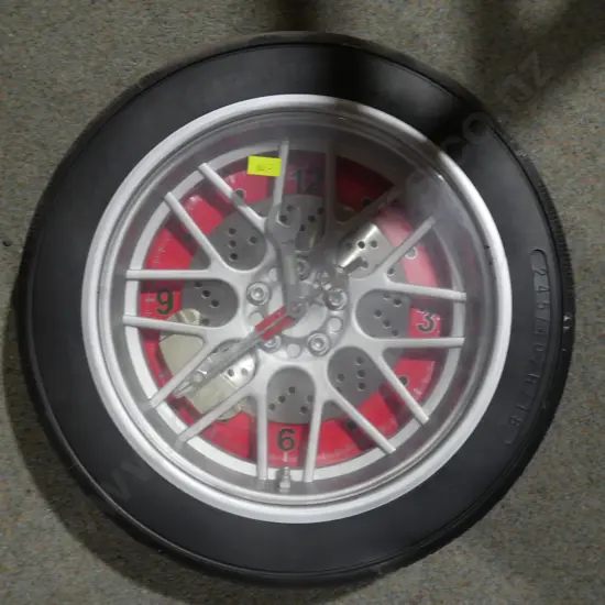 Wheel clock