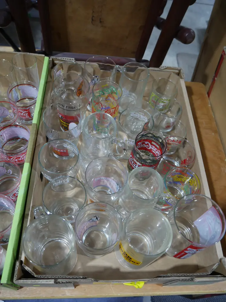 Coca-Cola glasses etc Image 1++
