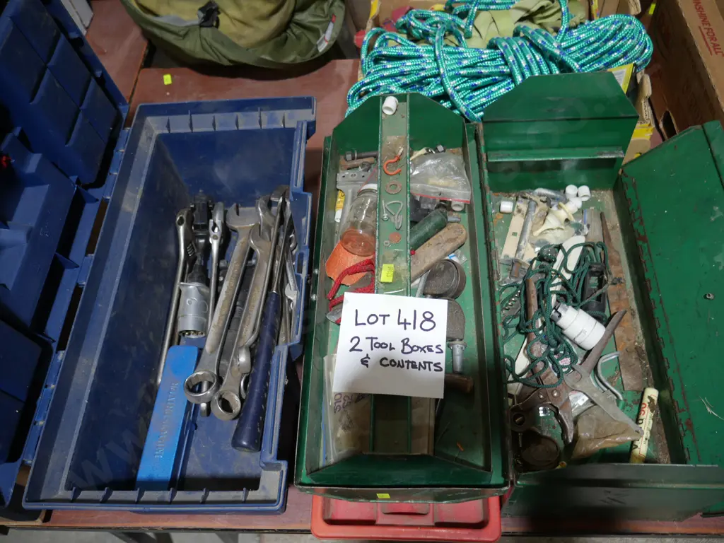2 toolboxes and contents Image 1++