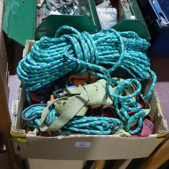 Rope and strops