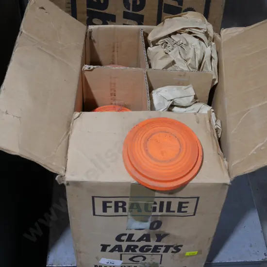 Clay shooting targets