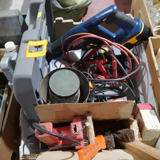 Assorted workshop tools etc